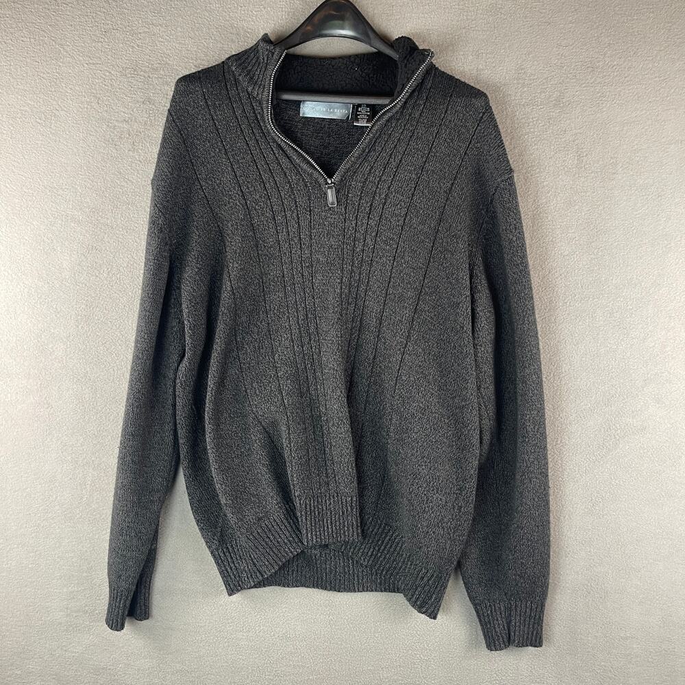 Oscar De La Renta XXL Sweater Quarter-Zip